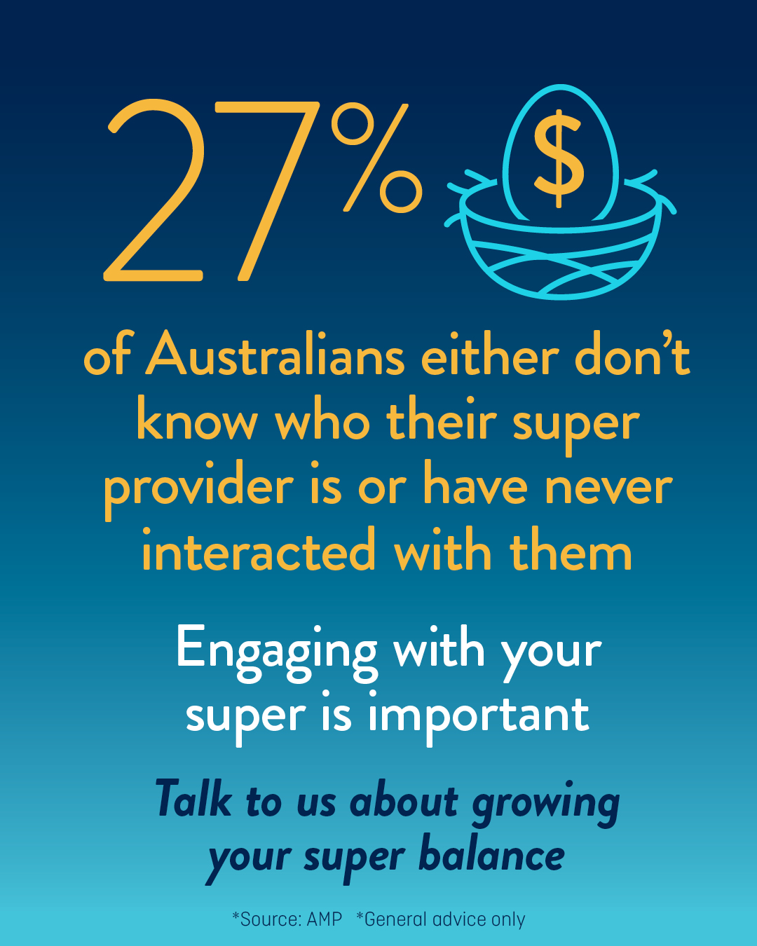 27% of Australians either don’t know who their super provider is or have never interacted with them