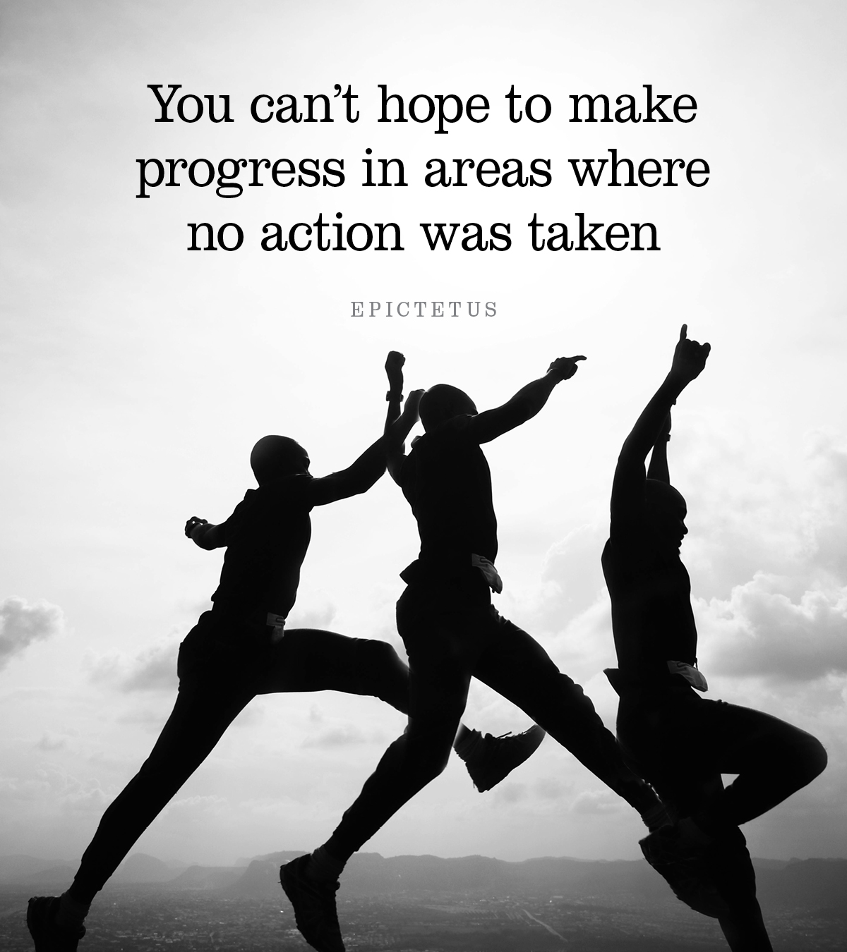 You can’t hope to make progress