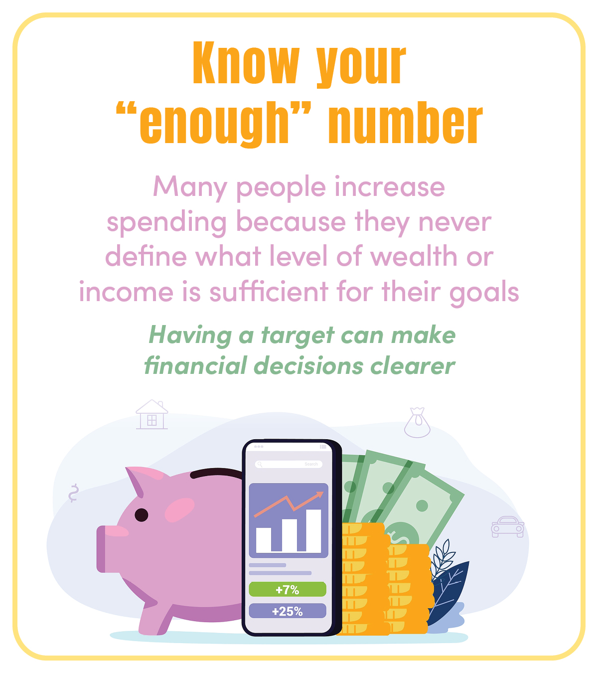 Know your "enough" number 